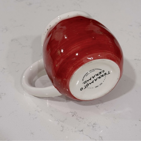 TERRAMOTO  CERAMIC Beautiful Coffee Tea Mug - Picture 6 of 6